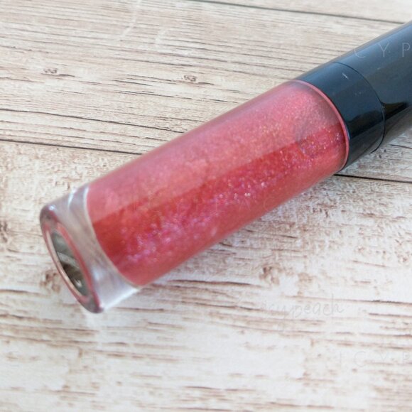 bareMinerals Firecracker Lip Gloss 2.25ml/.07oz Travel Size Shimmer Red Classic - Picture 4 of 6